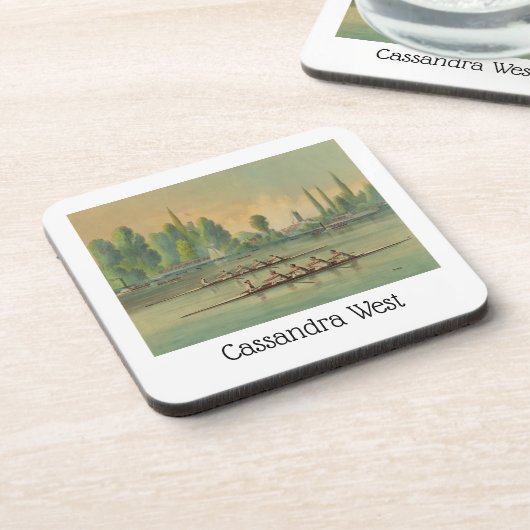  Rowers Race Boat Race Drankjes Onderzetter (Linkerzijde)