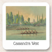  Rowers Race Boat Race Drankjes Onderzetter (Voorkant)