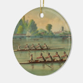 Rowers Race Boat Race Keramisch Ornament (Links)