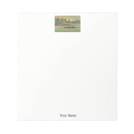  Rowers Race Boat Race Notitieblok (Voorkant)