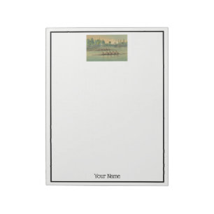 Rowers Race Boat Race Notitieblok