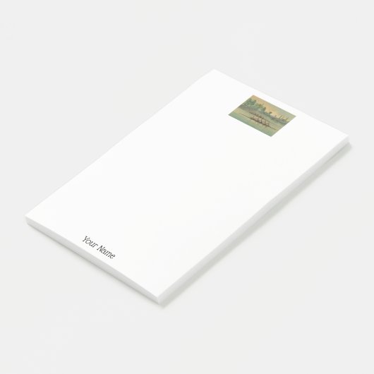  Rowers Race Boat Race Post-it® Notes (Schuin)