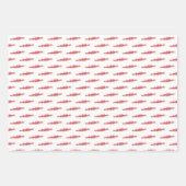 Rowers team water sport Red Grn Blue Inpakpapier Vel (Voorkant)