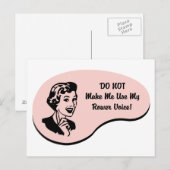 Rowerstem Briefkaart (Voorkant / Achterkant)