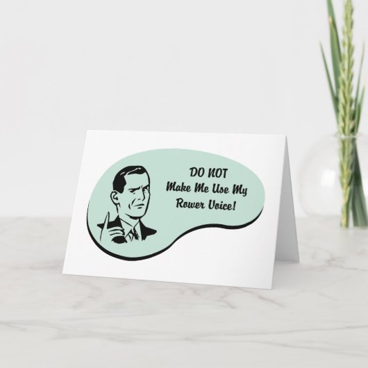 Rowerstem Kaart (Voorkant)