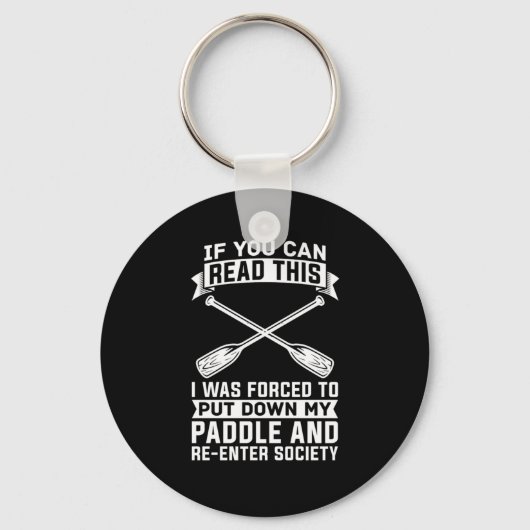 Rowerteam voor roeipersoneel sleutelhanger (Voorkant)