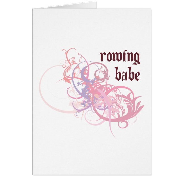 Rowing Babe (Voorkant)