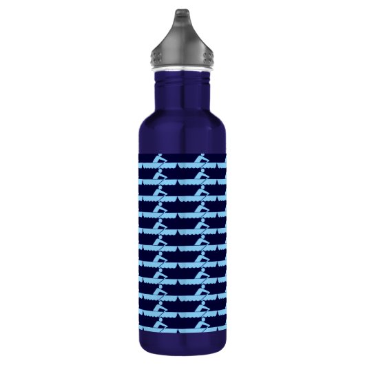Rowing-BlueBkg Waterfles (Rechts)