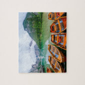 Rowing Boats op het Alpenmeer Legpuzzel (Verticaal)