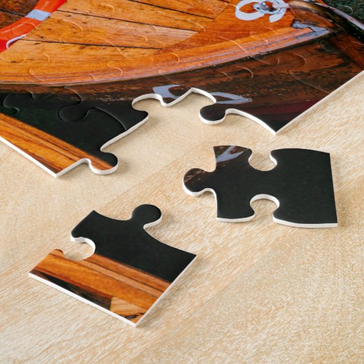 Rowing Boats op het Alpenmeer Legpuzzel (Zijkant)