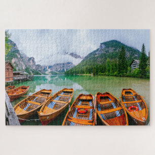 Rowing Boats op het Alpenmeer Legpuzzel