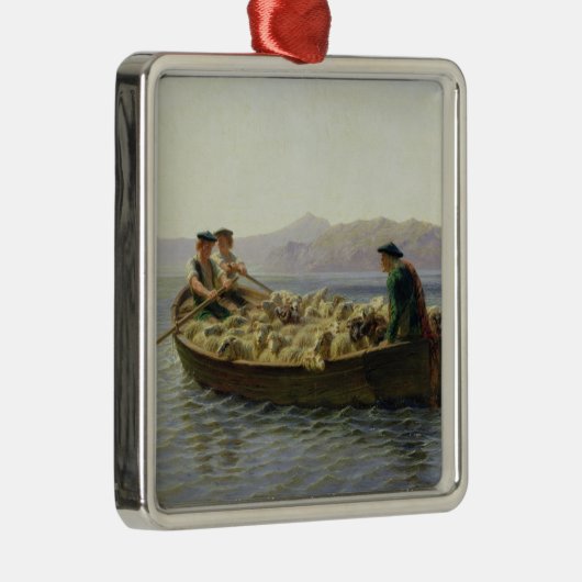 Rowing-boot, 1863 metalen ornament (Rechts)