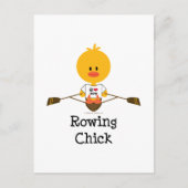 Rowing Chick Briefkaart (Voorkant)
