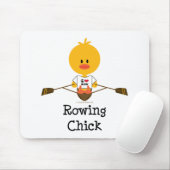Rowing Chick Mousepad Muismat (Met muis)