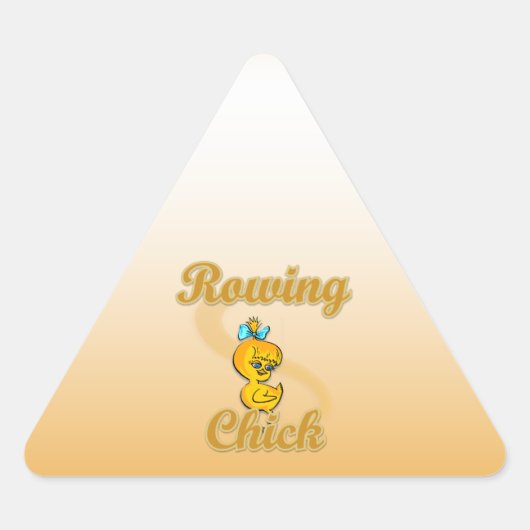 Rowing Chick Sticker (Voorkant)