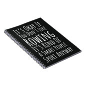Rowing Christmas Ornament Rower Crew Gifts Notitieboek (Rechterzijde)