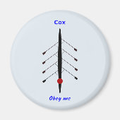 Rowing cox gehoorzaamt me magneet (Voorkant)