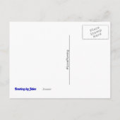 Rowing cox gehoorzaamt me sport briefkaart (Achterkant)