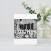 Rowing Crew, 1916 Briefkaart (Staand voorkant)