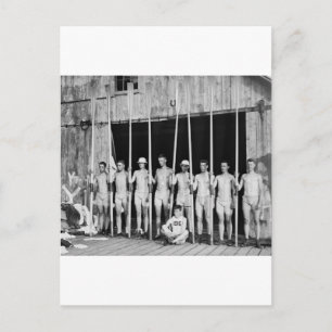Rowing Crew, 1916 Briefkaart
