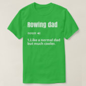 Rowing dad 1 t-shirt (Design voorkant)