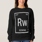 Rowing Element Chemistry Periodic Table Trui (Voorkant)