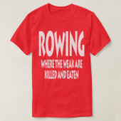 Rowing Enthusiast T-shirt (Design voorkant)
