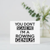 ROWING GENIUS DESIGN BRIEFKAART (Staand voorkant)