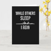 Rowing Gifts | Rowerroeibootteam Kaart (Gele Bloem)