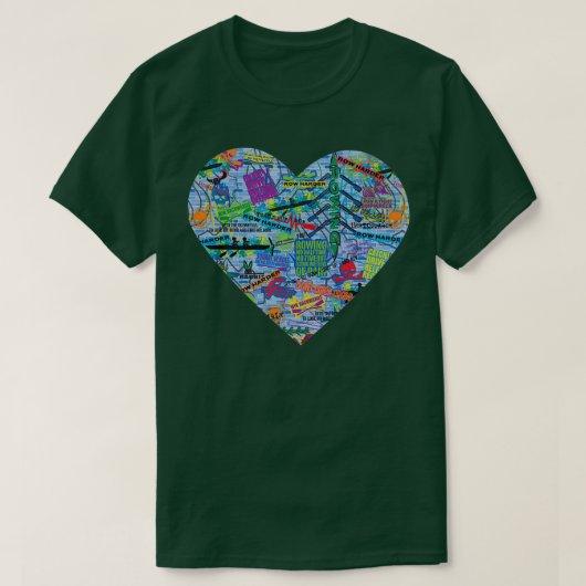 Rowing Graffiti T-shirt (Design voorkant)