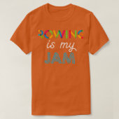 Rowing is mijn Jam Funny Rowing Design T-shirt (Design voorkant)