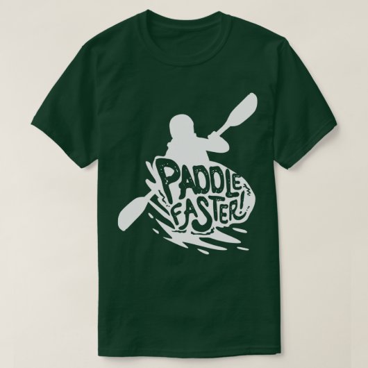 Rowing Kayak T-shirt (Design voorkant)