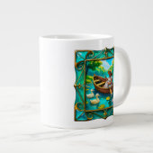 Rowing Lady Tranquility Grote Koffiekop (Voorkant rechts)