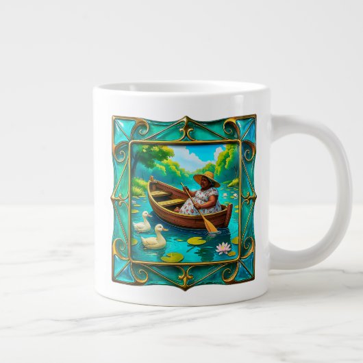 Rowing Lady Tranquility Grote Koffiekop (Rechts)