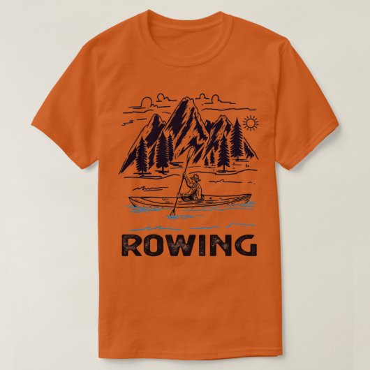 Rowing Lovers T-shirt (Design voorkant)