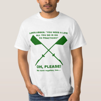 Rowing Meme (bos groen) T-shirt