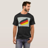 Rowing oar with German flag T-shirt (Voorkant volledig)