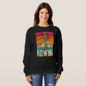 Rowing Rower Row Sports Crew Trui (Voorkant volledig)