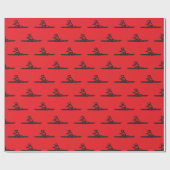 Rowing Stickman Cadeaupapier (Vlak)