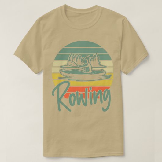 Rowing Summer Vacation Retro 2022 T-shirt (Design voorkant)