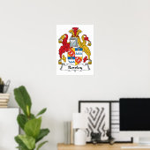 Rowley Family Crest Poster (Thuiskantoor)