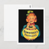 Rowntree's Pastilles  Snoep AD Briefkaart (Voorkant / Achterkant)