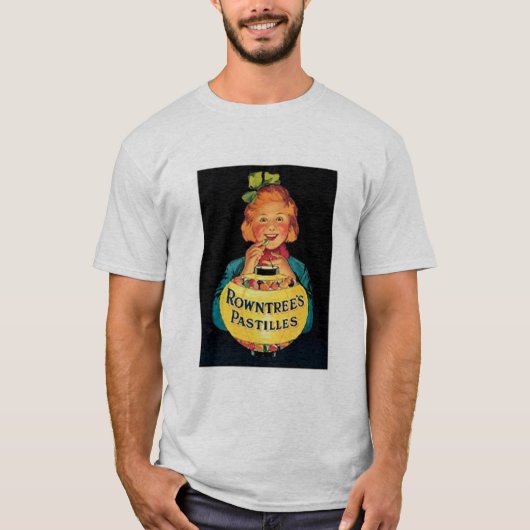 Rowntree's Pastilles Snoep AD T-shirt (Voorkant)