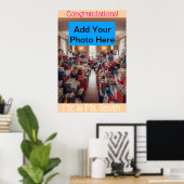 Rows of Wedding Gifts Poster (Thuiskantoor)