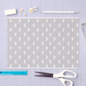 ROWS VAN PASTEL GRAY BABY FEET TISSUEPAPIER (Craft)