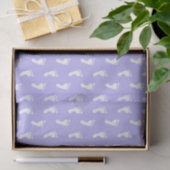 ROWS VAN PASTEL LAVENDER PAARSE BABY TISSUEPAPIER (Geschenk)
