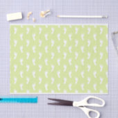 ROWS VAN PASTEL LIME GREEN BABY FEET TISSUEPAPIER (Craft)