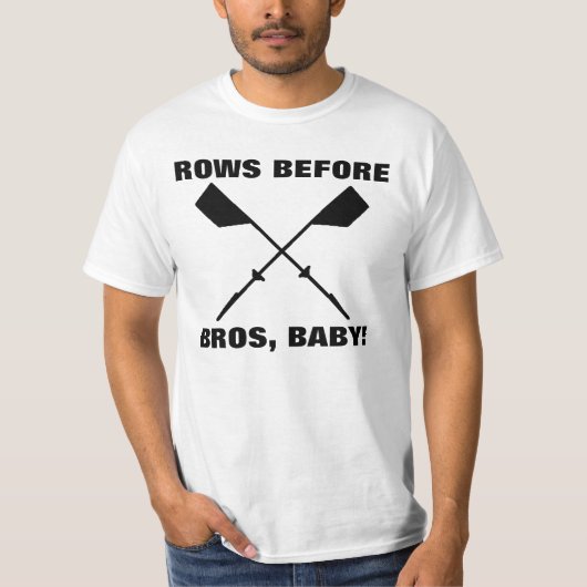 ROWS VOOR BROS BABY T-SHIRT (Voorkant)