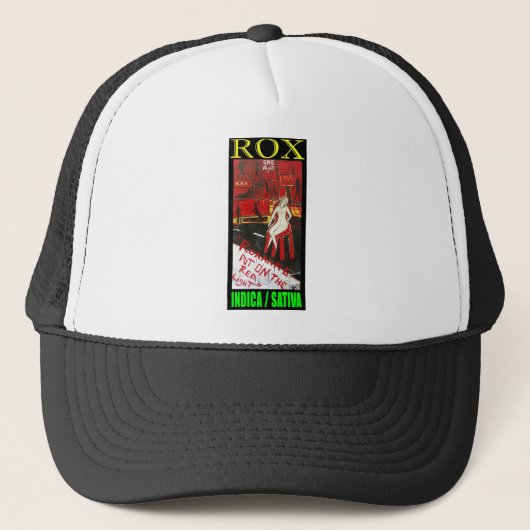 ROX INDICA SATIVA TRUCKER PET (Voorkant)