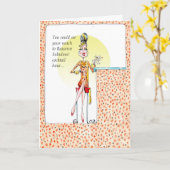 Roxanne Fabulous verjaardag of vriendschapskaart Kaart (Gele Bloem)